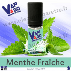 Menthe Fraîche - Vape&Go - Arôme concentré DiY - 10 ml