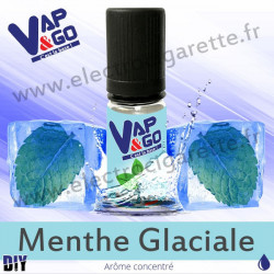Menthe Glaciale - Vape&Go - Arôme concentré DiY - 10 ml