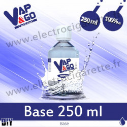 Base - Vape&Go - 250 ml - 100% PG