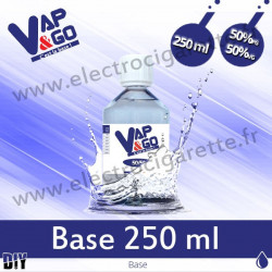 Base - Vape&Go - 250 ml - 50/50
