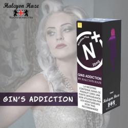 Gin Addiction - Halcyon Haze - 10ml - Nicotine Plus - Sel de nicotine