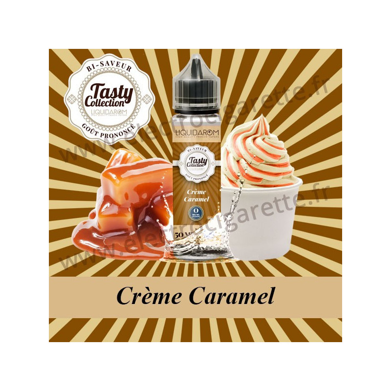 Crème Caramel - Tasty - LiquidArom - ZHC 50 ml