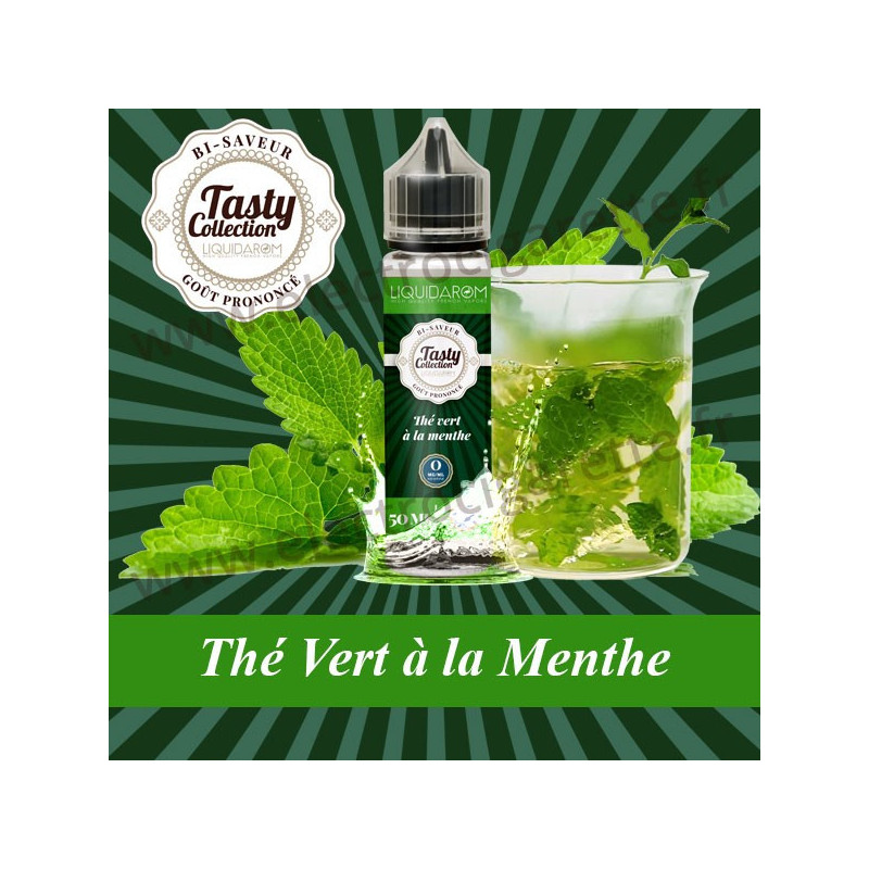 Thé Vert à la Menthe - Tasty - LiquidArom - ZHC 50 ml