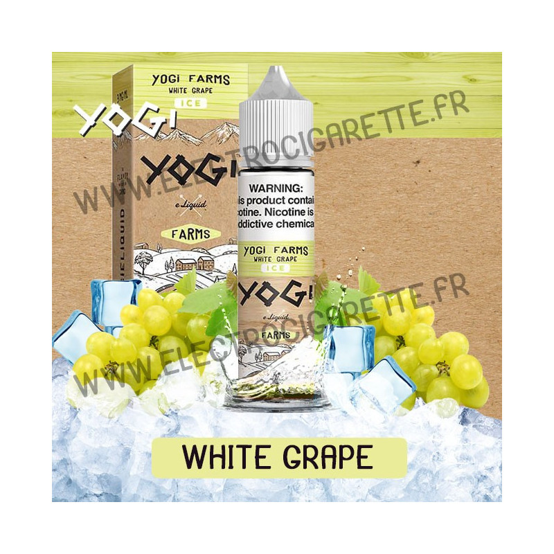 White Grape On Ice - Yogi Farms - ZHC 50ml