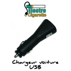 Chargeur USB voiture pour cigarette Ã©lectronique
