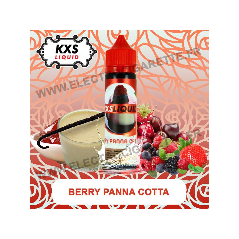 Berry Panna Cotta - ZHC 60 ml - KxS Liquid