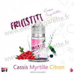 Cassis Myrtille Citron - Fruistiti - Revolute - Arôme Concentré - 30ml