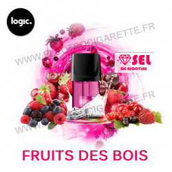 Fruits des Bois - Goût Intense - Pack de 2 x Capsules (Pod) - Logic Compact