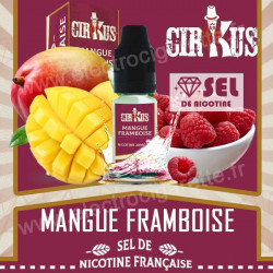 Mangue Framboise - Sel de Nicotine Française - Cirkus VDLV