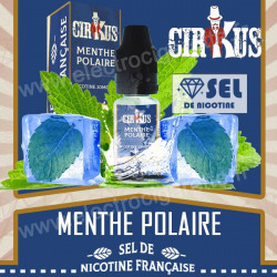 Menthe Polaire - Sel de Nicotine Française - Cirkus VDLV