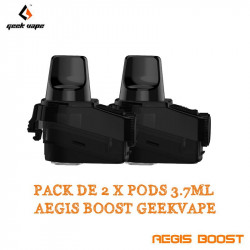 Pack de 2 x Pods 3.7ml Aegis Boost - GeekVape