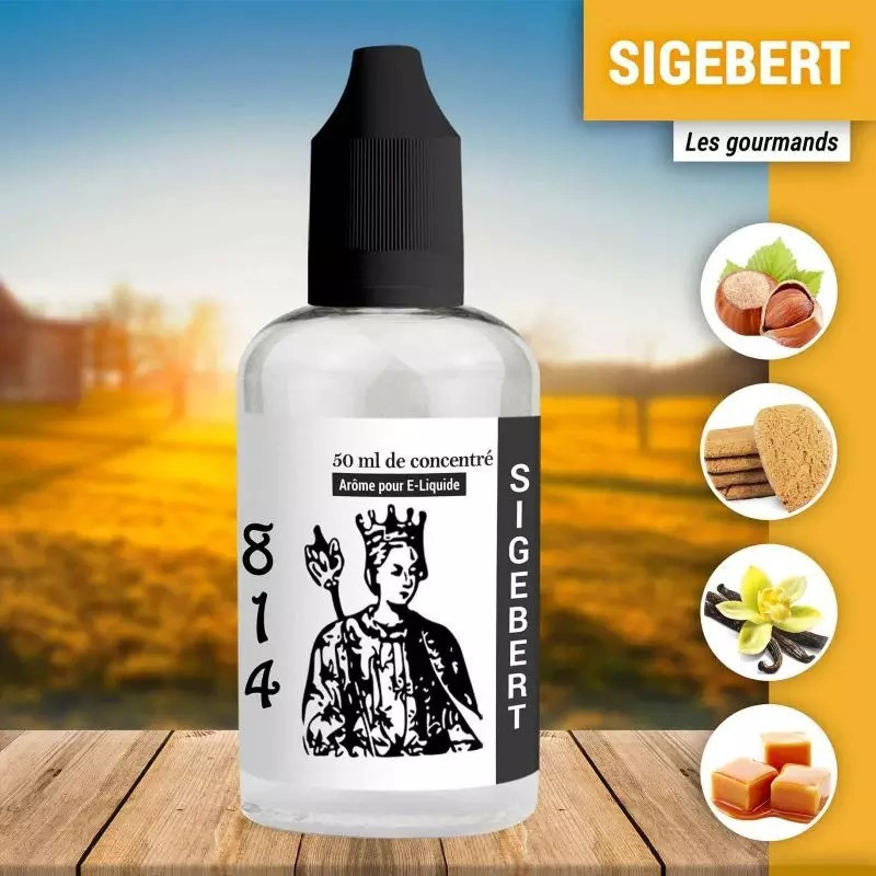 Sigebert - 50 ml - 814 - Arôme concentré