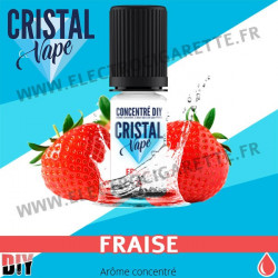 Fraise - Arôme concentré - Cristal Vapes - 10ml - DiY