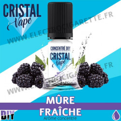 Mûre Fraîche - Arôme concentré - Cristal Vapes - 10ml - DiY