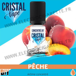 Pêche - Arôme concentré - Cristal Vapes - 10ml - DiY