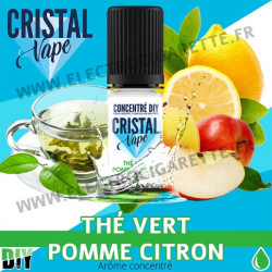 Thé vert Pomme Citron - Arôme concentré - Cristal Vapes - 10ml - DiY