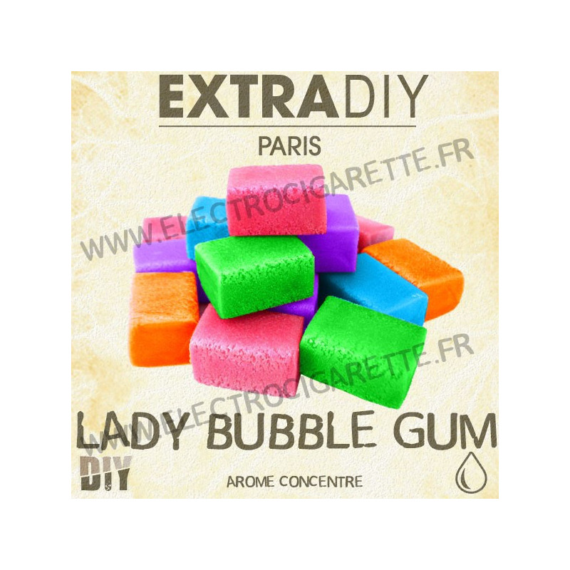 Lady Bubble Gum - ExtraDiY - 10 ml - Arôme concentré