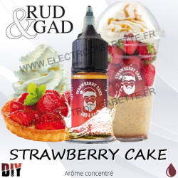 Concentré Strawberry Cake 30ml - Rud & Gad