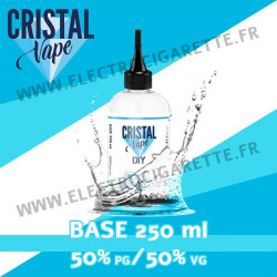 Base - Cristal Vapes - 250 ml - 50% PG / 50% VG