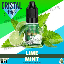 Lime Mint - Arôme concentré - Cristal Vapes - 10ml - DiY