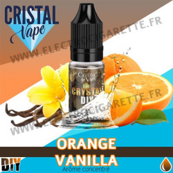 Orange Vanilla - Arôme concentré - Cristal Vapes - 10ml - DiY