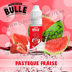 Pastèque Fraise - Monsieur Bulle - Liquideo - 10 ml