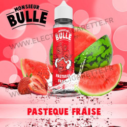 Pastèque Fraise - Monsieur Bulle - Liquideo - ZHC 60 ml