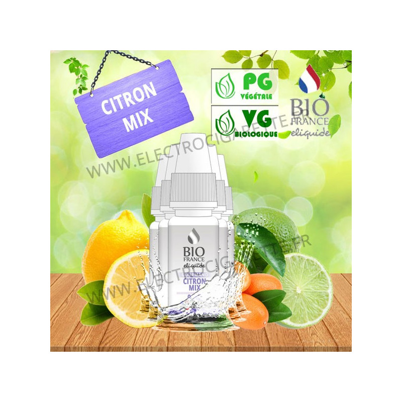 Pack de 5 x Citron Mix - Bio France - 10ml
