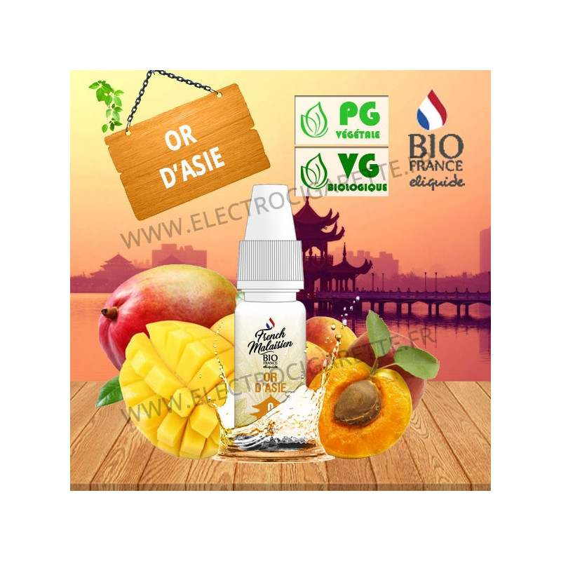 Or d'Asie - French Malaysien - Bio France - 10ml