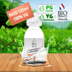 Base - Bio France - 125 ml - 100% VG