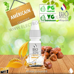 Américain - Bio France - 10 ml - Arôme concentré DiY