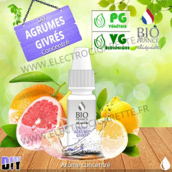DiY Agrumes Givrés - Bio France - 10 ml - Arôme concentré