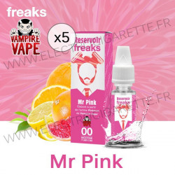 Pack de 5 x Mr Pink - Réservoir Freaks - 5x10 ml