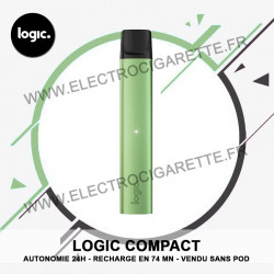 Cigarette électronique Compact Vert - Logic Compact - Sans Pod