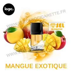 Mangue Exotique - Goût Intense - Pack de 2 x Capsules (Pod) - Logic Compact
