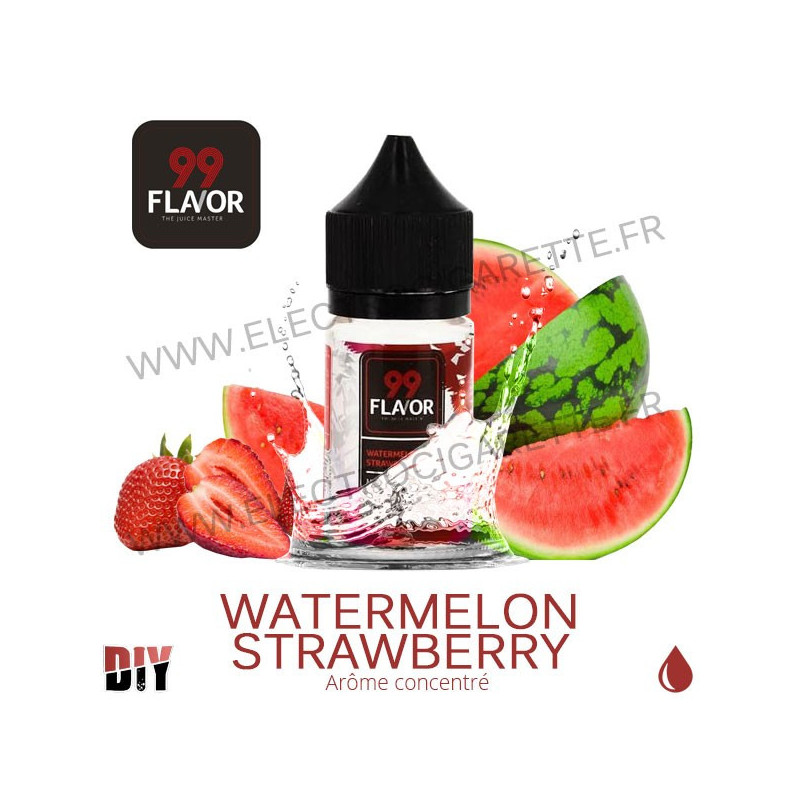Watermelon Strawberry - 99 Flavor - 10 ou 30 ml