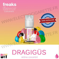 Dragigüs - Freaks - 30 ml - Arôme concentré DiY - Sans sucralose