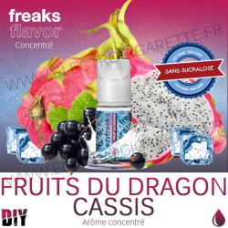 Cassis Fruit du Dragon - Freezy Freaks - 30 ml - Arôme - Sans sucralose