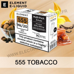 555 Tobacco - Capsule Pré-Remplie Gusto Mini Pod - Aspire