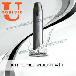 Kit Chic Ultrasonic - 2ml - 700 mAh - Usonicig - Couleur Silver