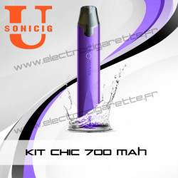 Kit Chic Ultrasonic - 2ml - 700 mAh - Usonicig - Couleur Violet