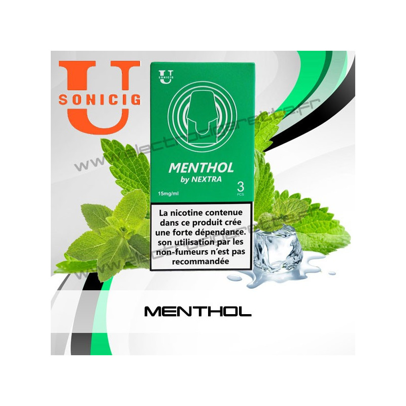 Menthol - Pod Chic 2ml Ultrasonic - Usonicig