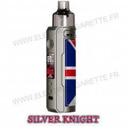 Kit Drag X Pod 80W 4.5ml - Voopoo - Couleur Silver Knight
