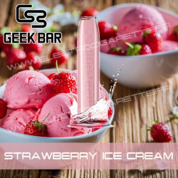 Strawberry Ice Cream - Geek Bar - Geek Vape - Vape Pen - Cigarette jetable