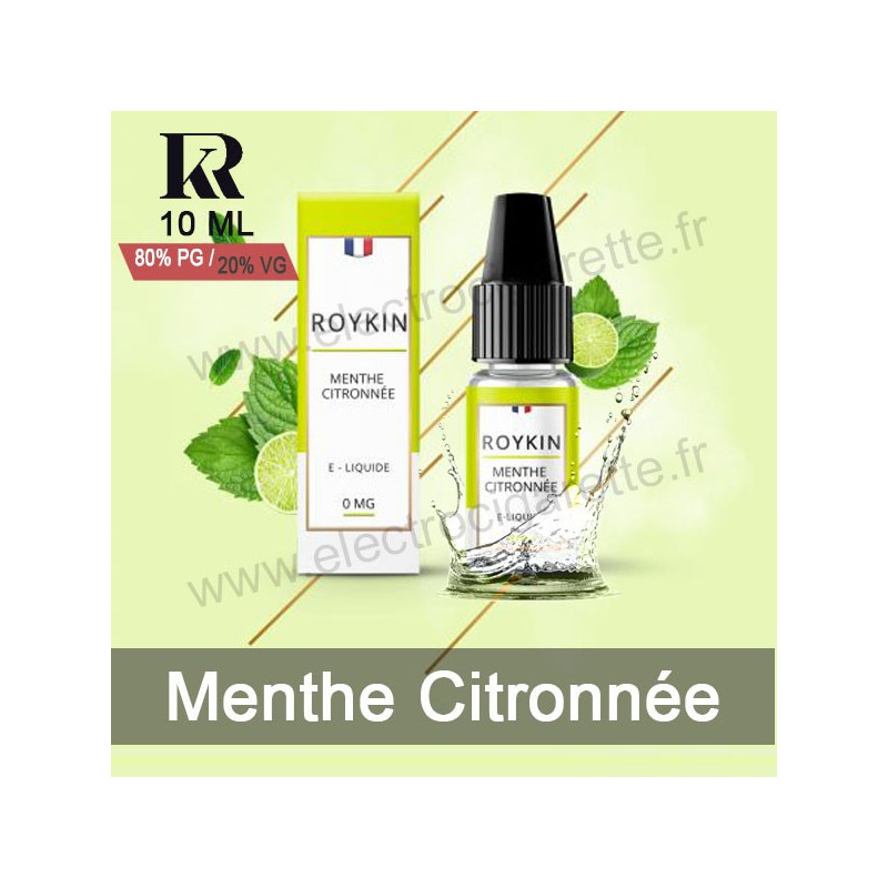 Menthe Citronnée - Roykin - 10ml