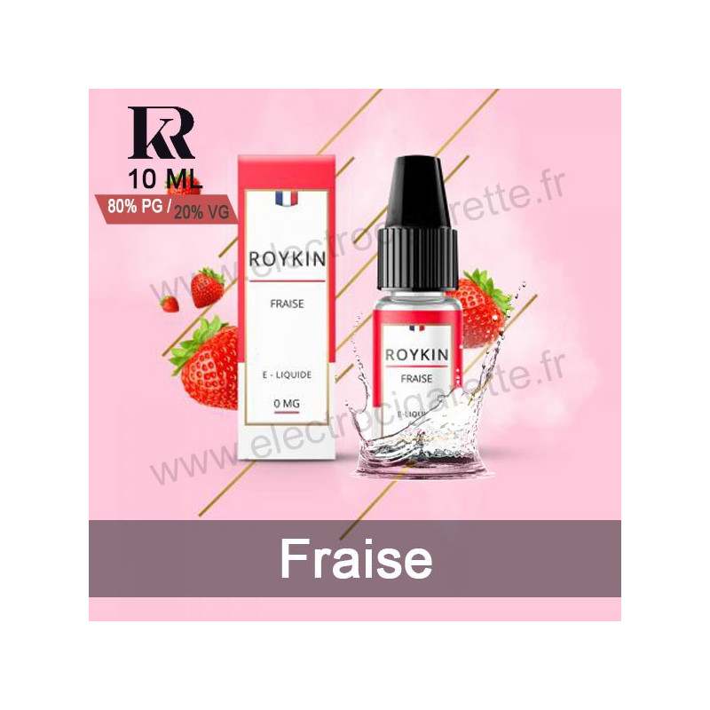 Fraise - Roykin - 10 ml