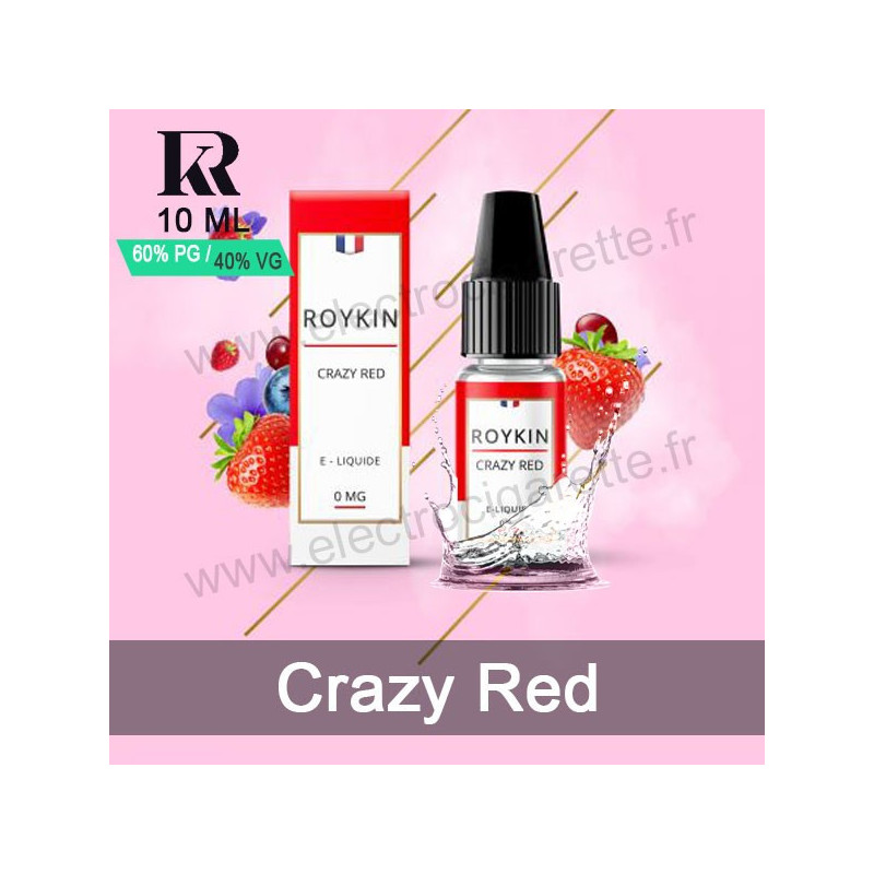 Crazy Red - Roykin Kolors - 10 ml