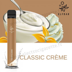 Classic Crème - Elf Bar 600 - 550mah 2ml - Vape Pen - Cigarette jetable