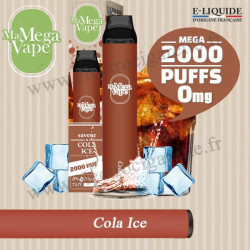 Cola Ice - Ma mega vape - Vape Pen - Cigarette jetable - Sans Nicotine