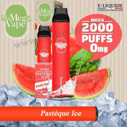 Pastèque Ice - Ma mega vape - Vape Pen - Cigarette jetable - Sans Nicotine